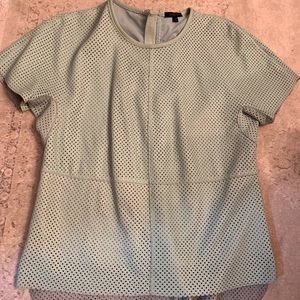 Rachel Zoe leather top